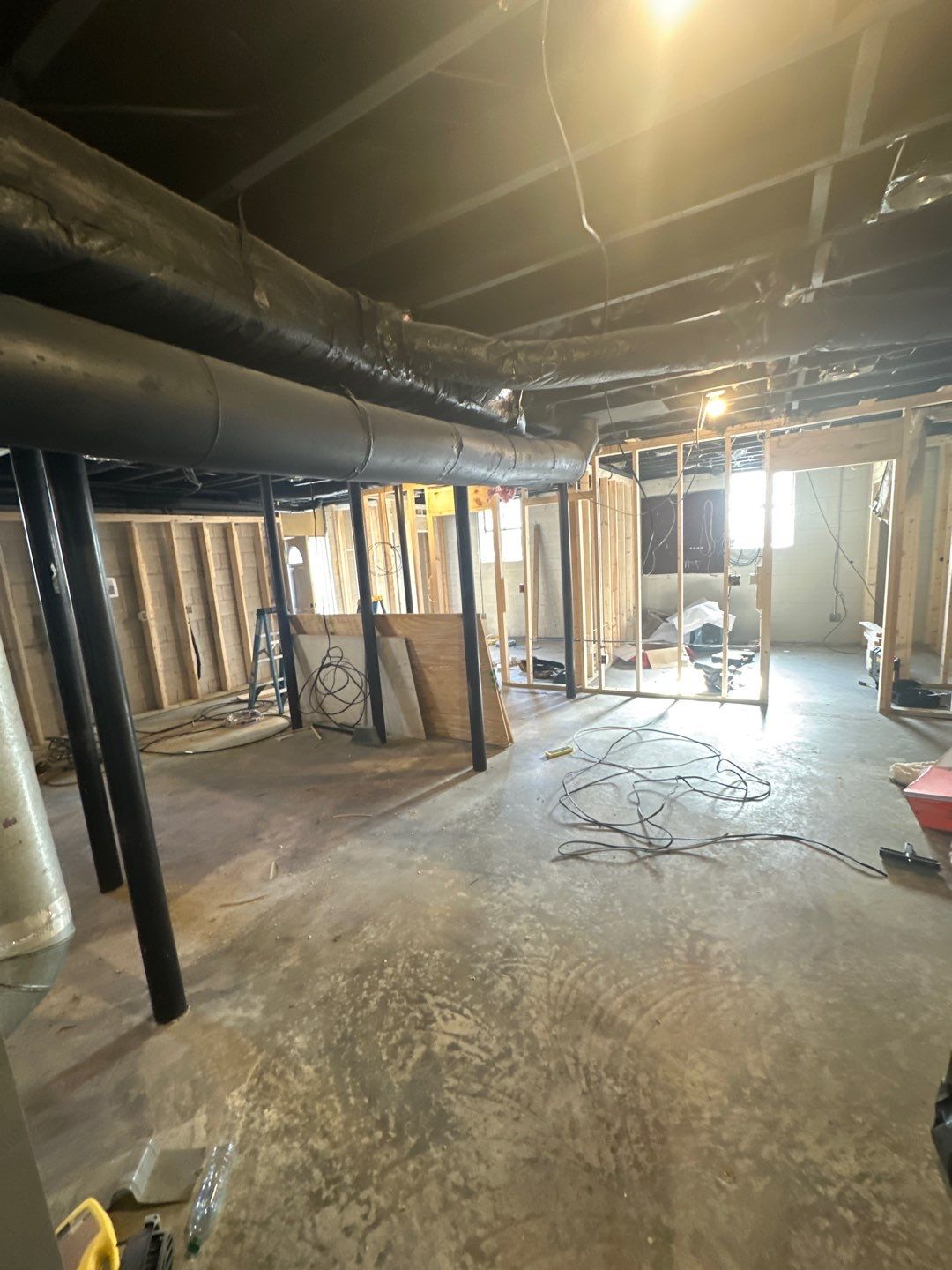 Basement Finishing — East Cobb — Before — photo 1
