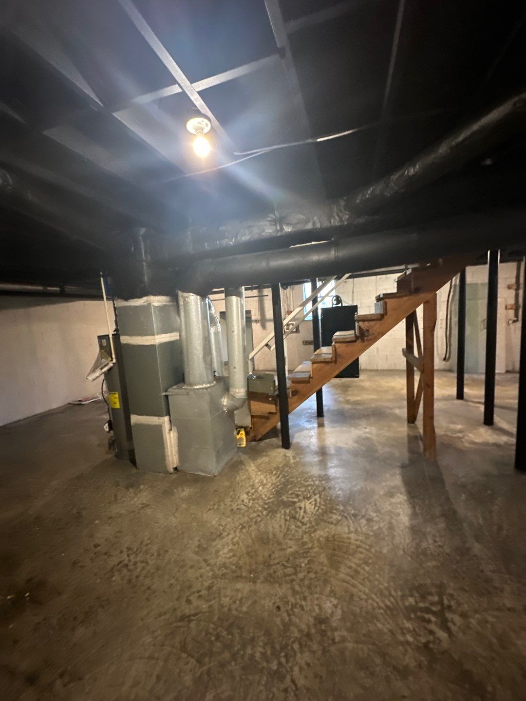 Basement Finishing — East Cobb — Before — photo 2