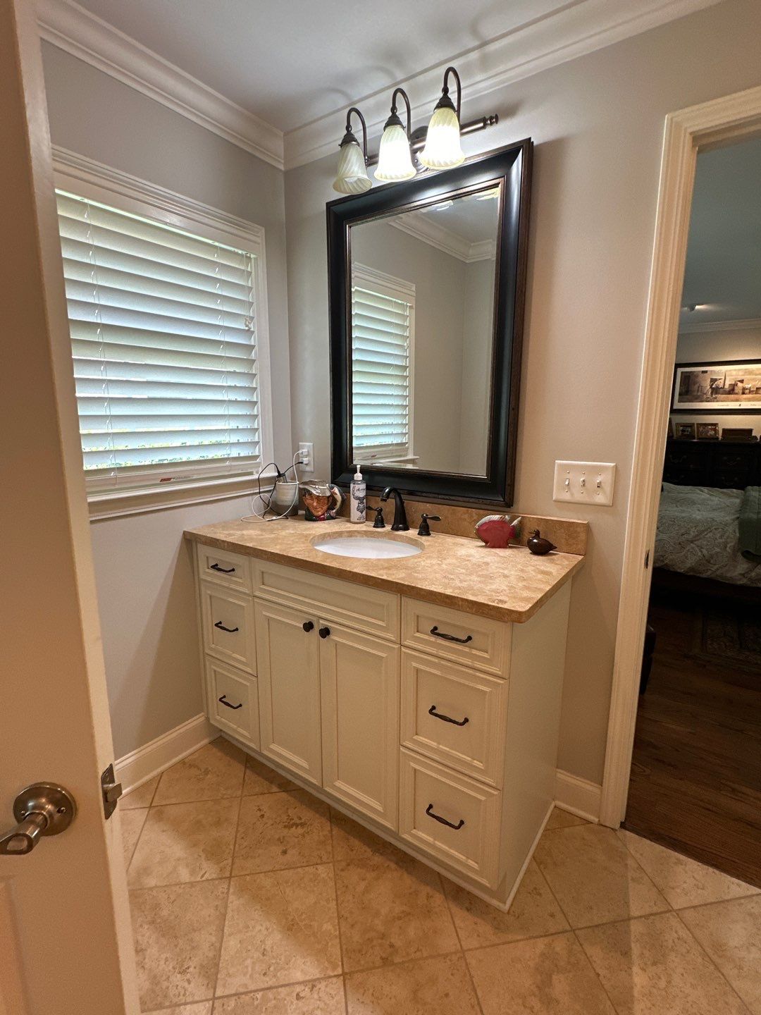 Bathroom Remodel — Brookhaven — Before — photo 2