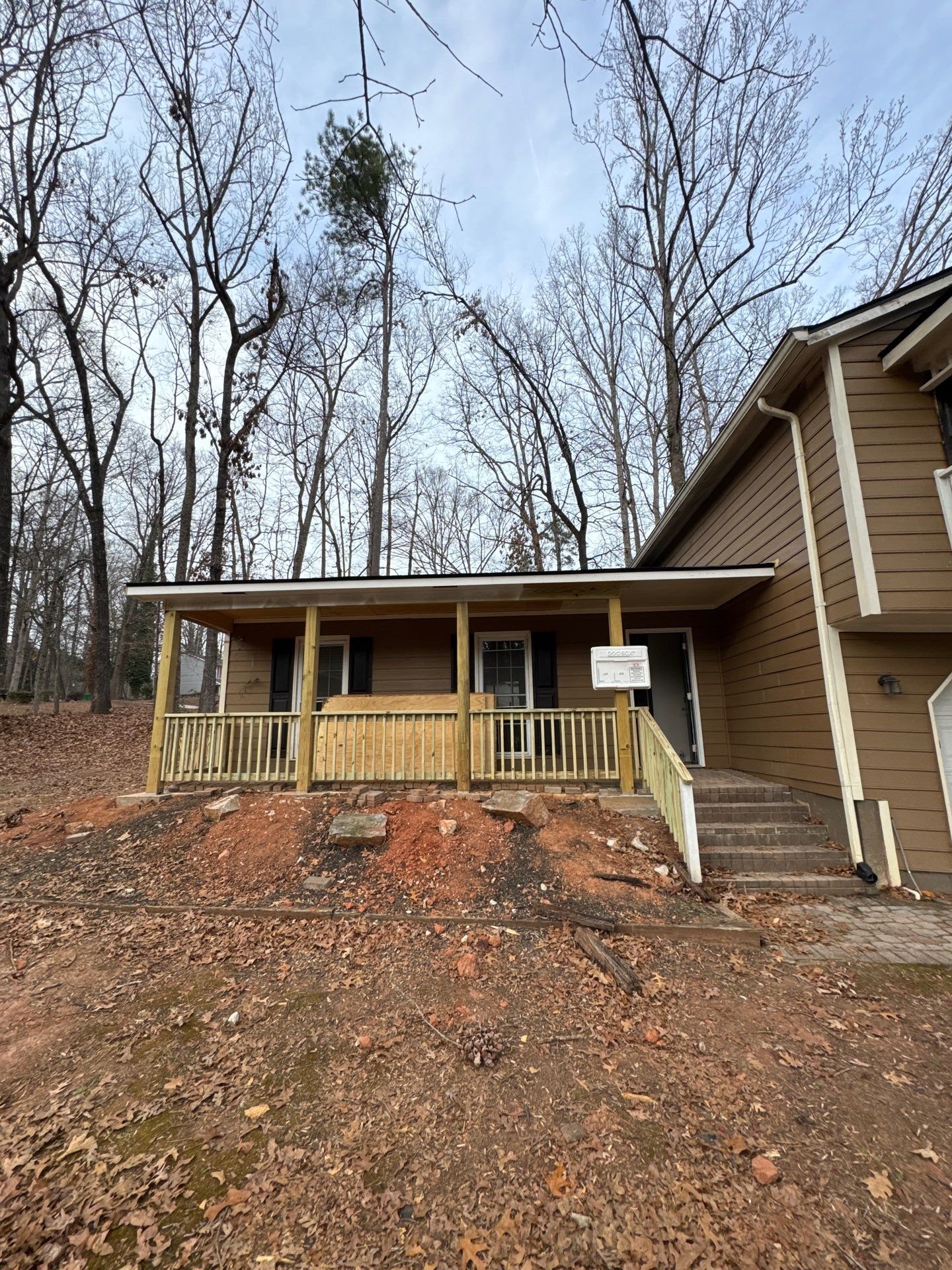 Fallen Tree Rebuild — Stonecrest — Before — photo 9