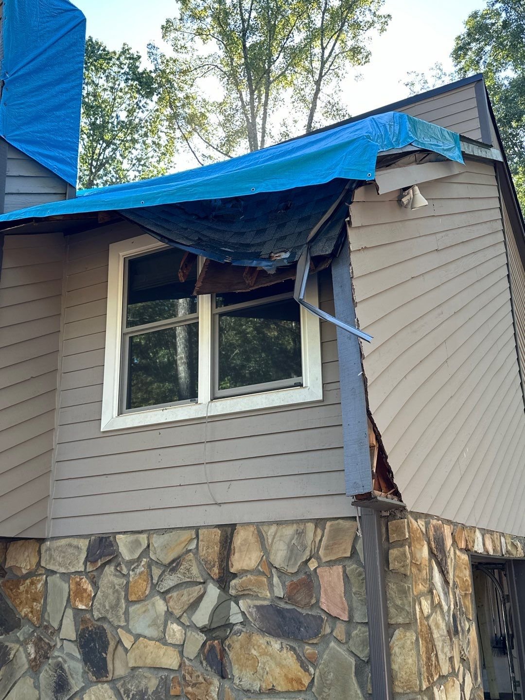 Storm Damage Restoration — Marietta — Before — photo 1