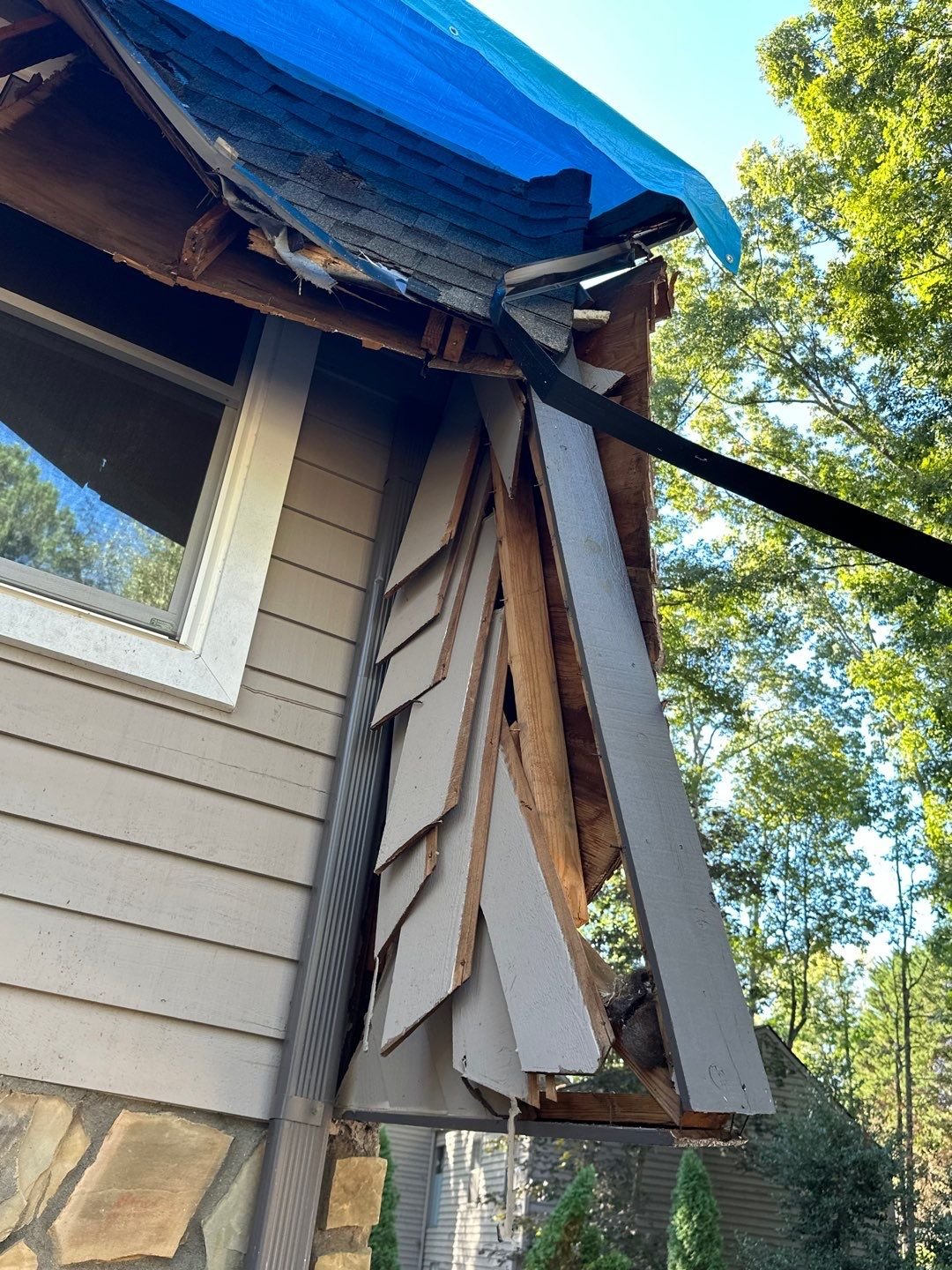 Storm Damage Restoration — Marietta — Before — photo 2